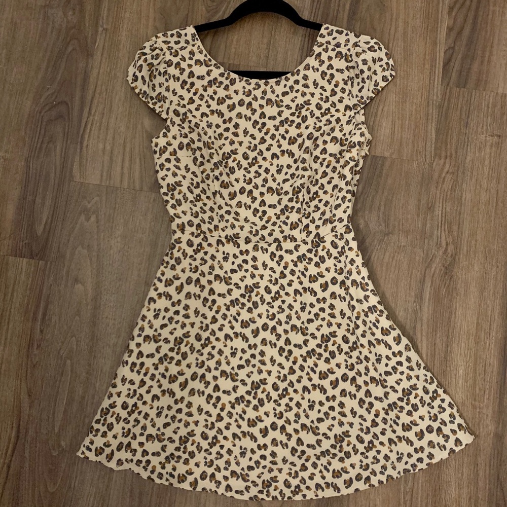 Abercrombie Leopard Print Dress Sz XSP